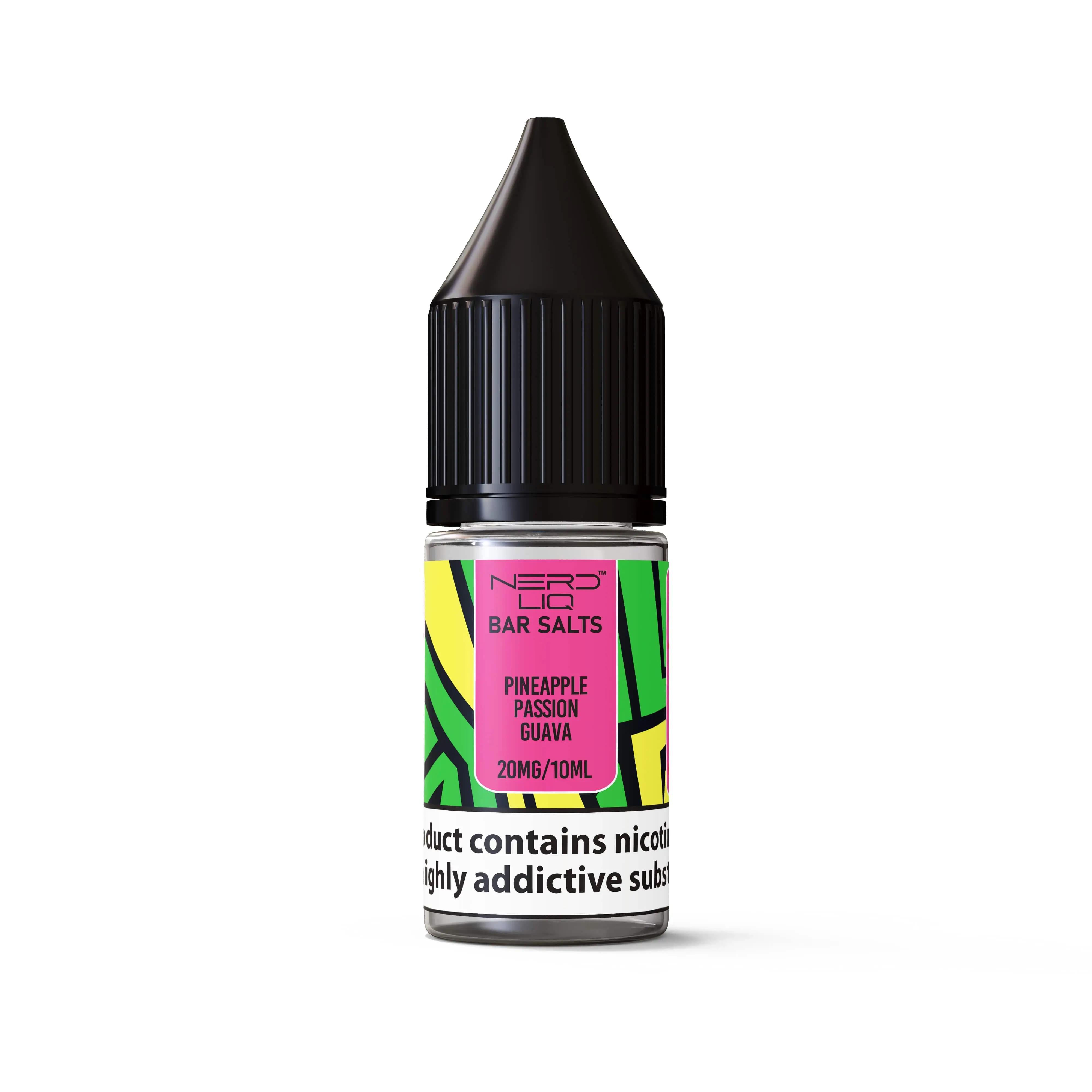 Product Image of Pineapple Passion Guava Nic Salt E-liquid by Nerd Liq 10ml